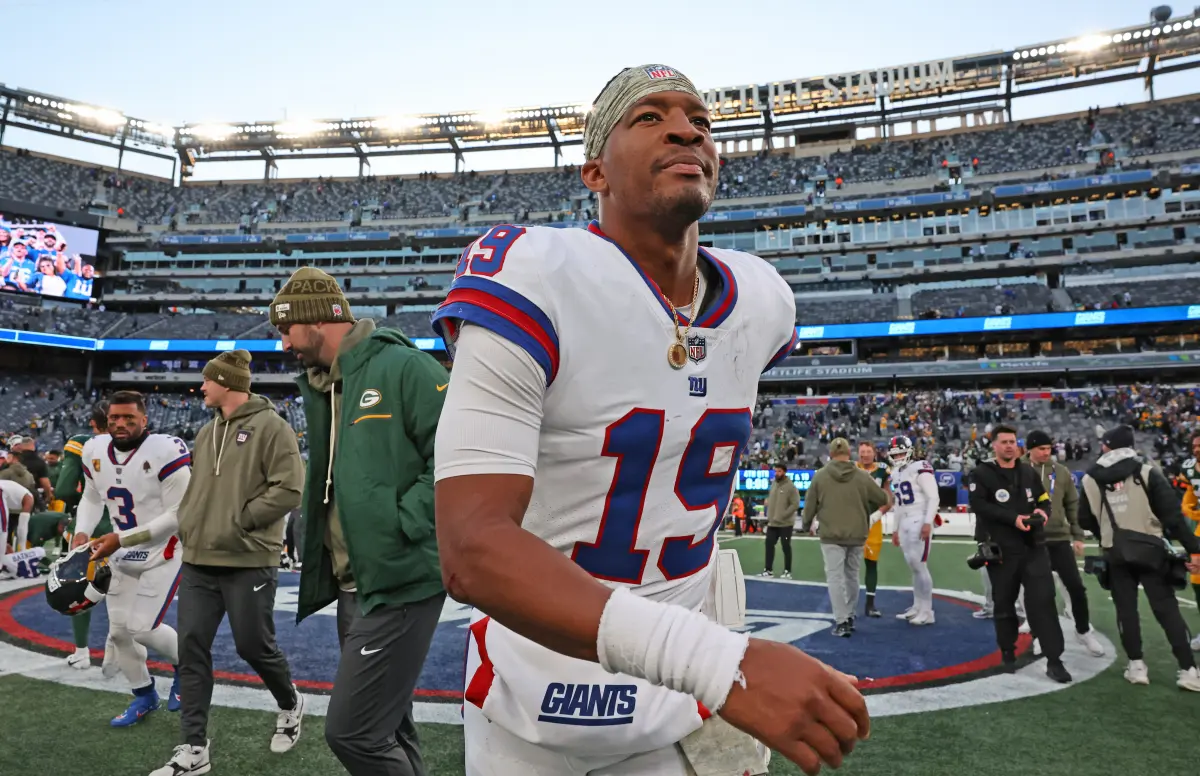 Jameis Winston reflects on key interception in his first game as a starter.