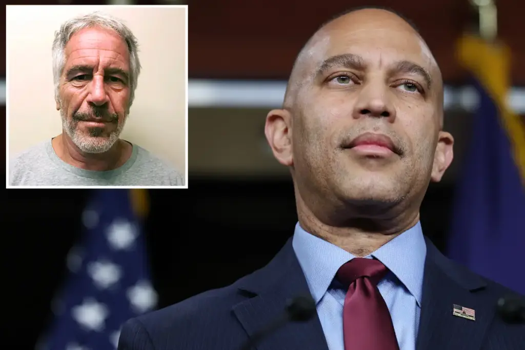 Jeffrey Epstein received an invitation to a Democratic fundraising dinner to meet Hakeem Jeffries, arranged by a firm collaborating with 'Brooklyn's Barack.'