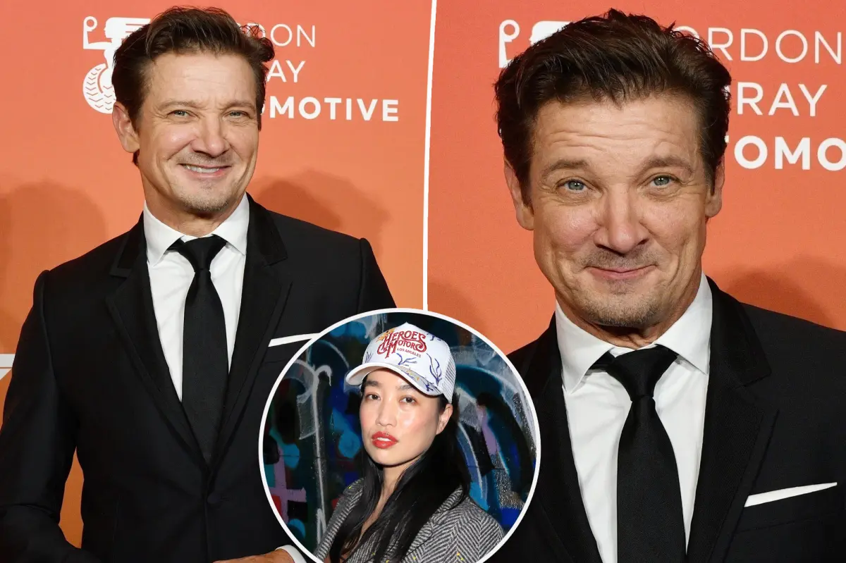 Jeremy Renner appears cheerful in his first public outing after serious harassment claims.