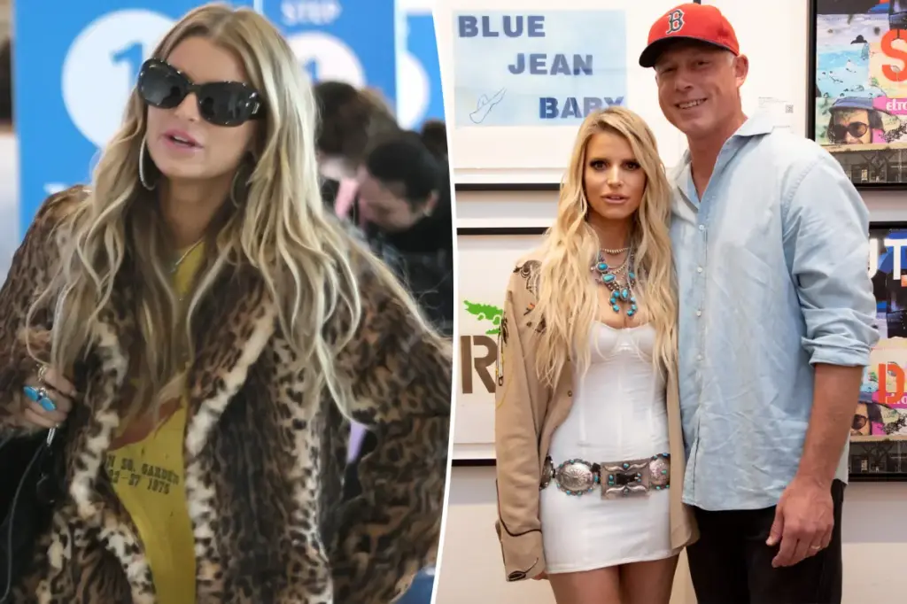 Jessica Simpson comes together with her estranged husband Eric Johnson for Thanksgiving.