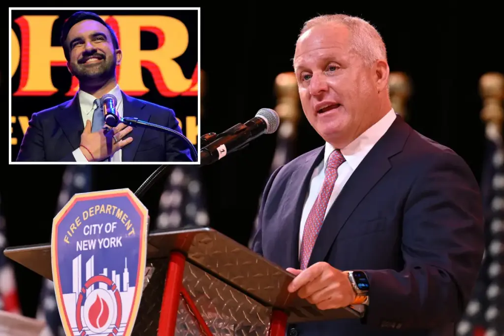 Jewish FDNY fire commissioner resigns the day after the election of anti-Israel Zohran Mamdani as NYC mayor.