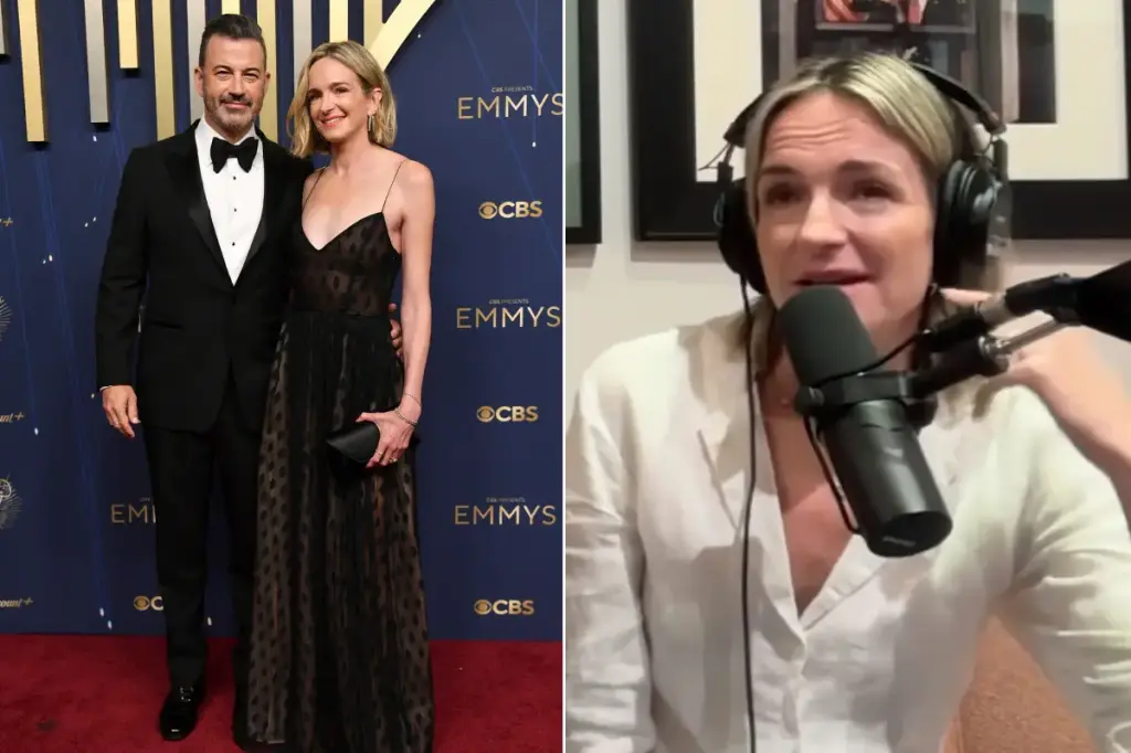 Jimmy Kimmel's wife reveals she 'wrote many emails' asking her Trump-supporting family not to support him in the election