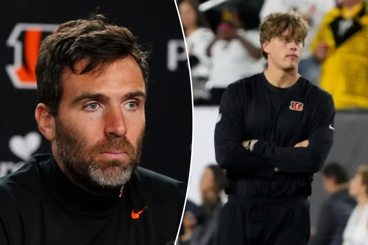 Joe Flacco is not focused on being demoted by the Bengals.