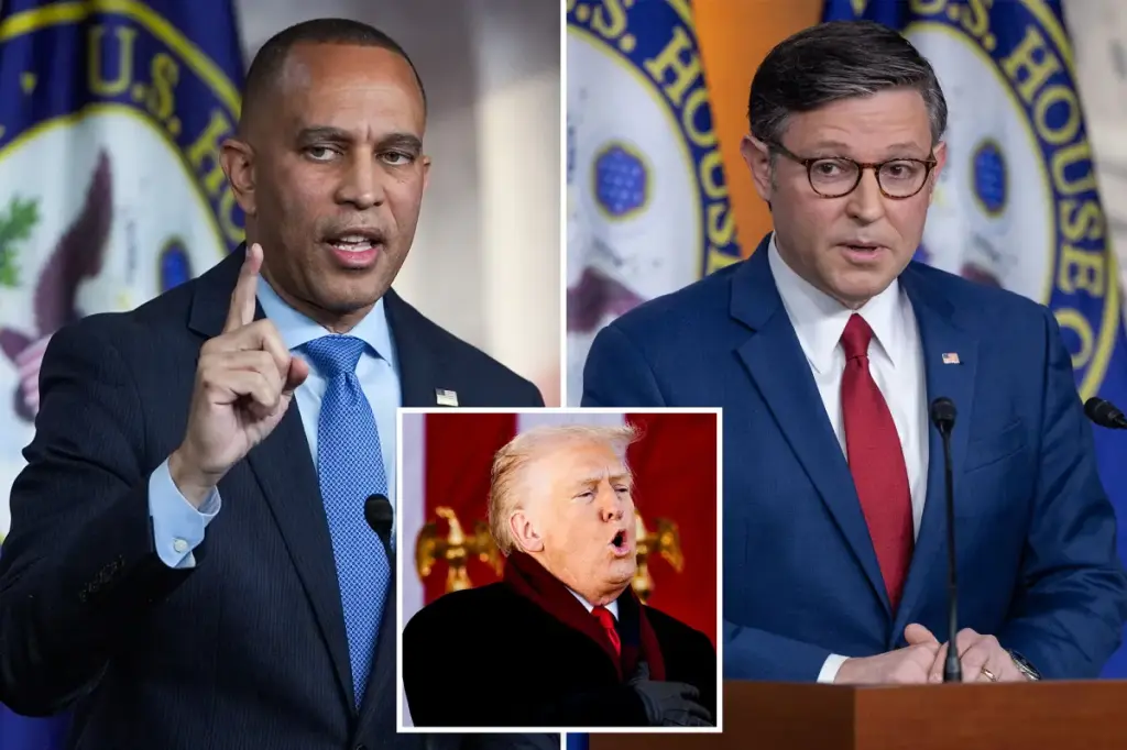 Johnson calls House members back to DC to prevent shutdown while Jeffries urges Democrats to oppose