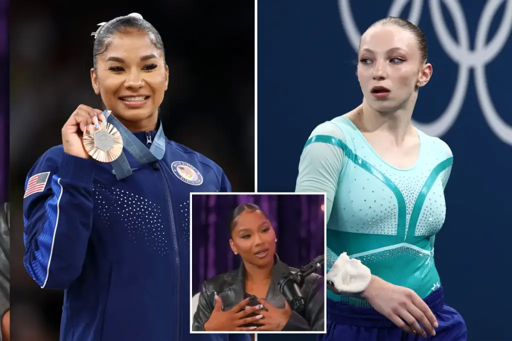 Jordan Chiles discusses if racism played a role in the decision to take away her Olympic medal.