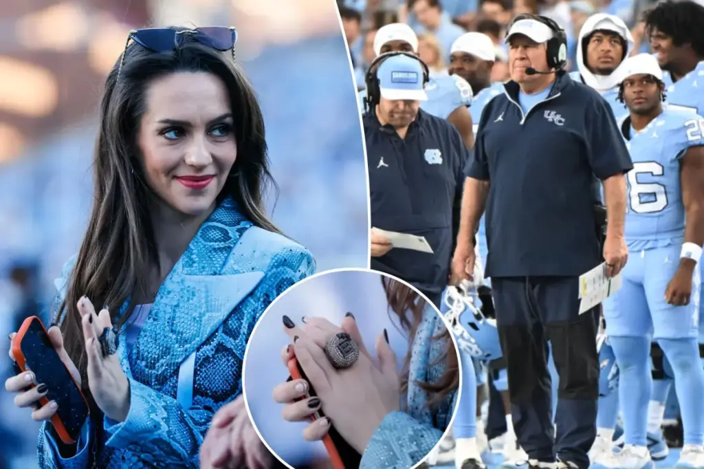 Jordon Hudson backs Bill Belichick and UNC during warmups