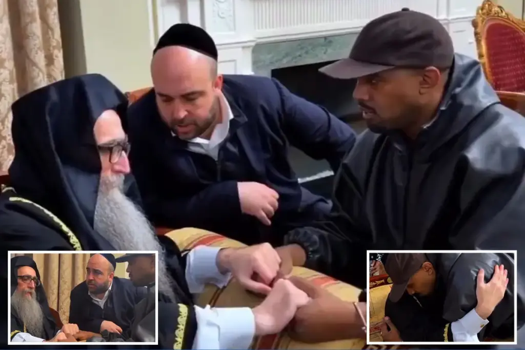 Kanye West offers a sincere apology to Rabbi Yoshiyahu Yosef Pinto in New York City, attributing his behavior to bipolar disorder following years of antisemitic comments.