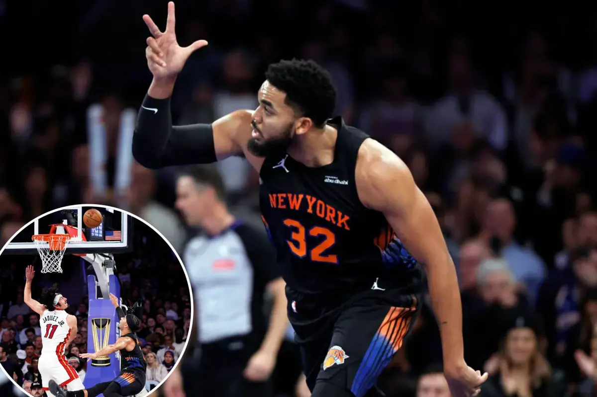 Karl-Anthony Towns and Landry Shamet lead Knicks to victory over Heat