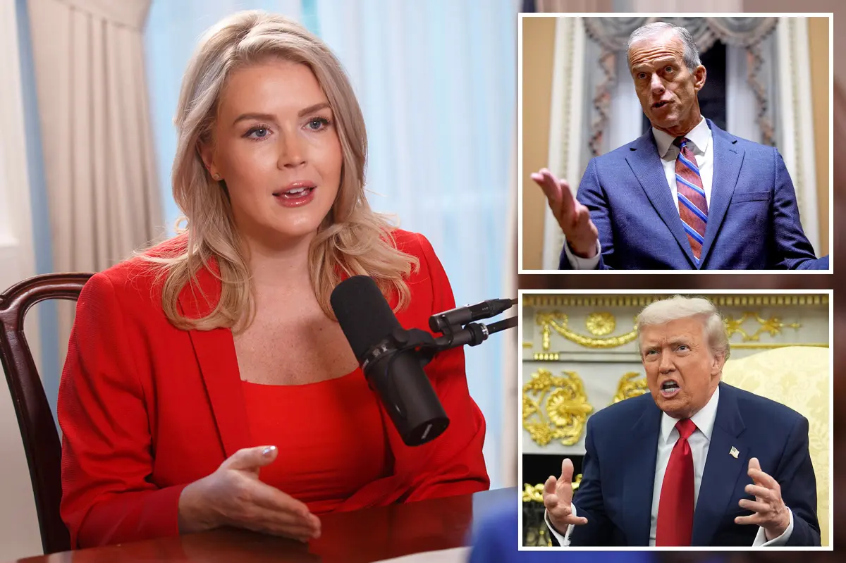 Karoline Leavitt urges the GOP to take action and end the filibuster