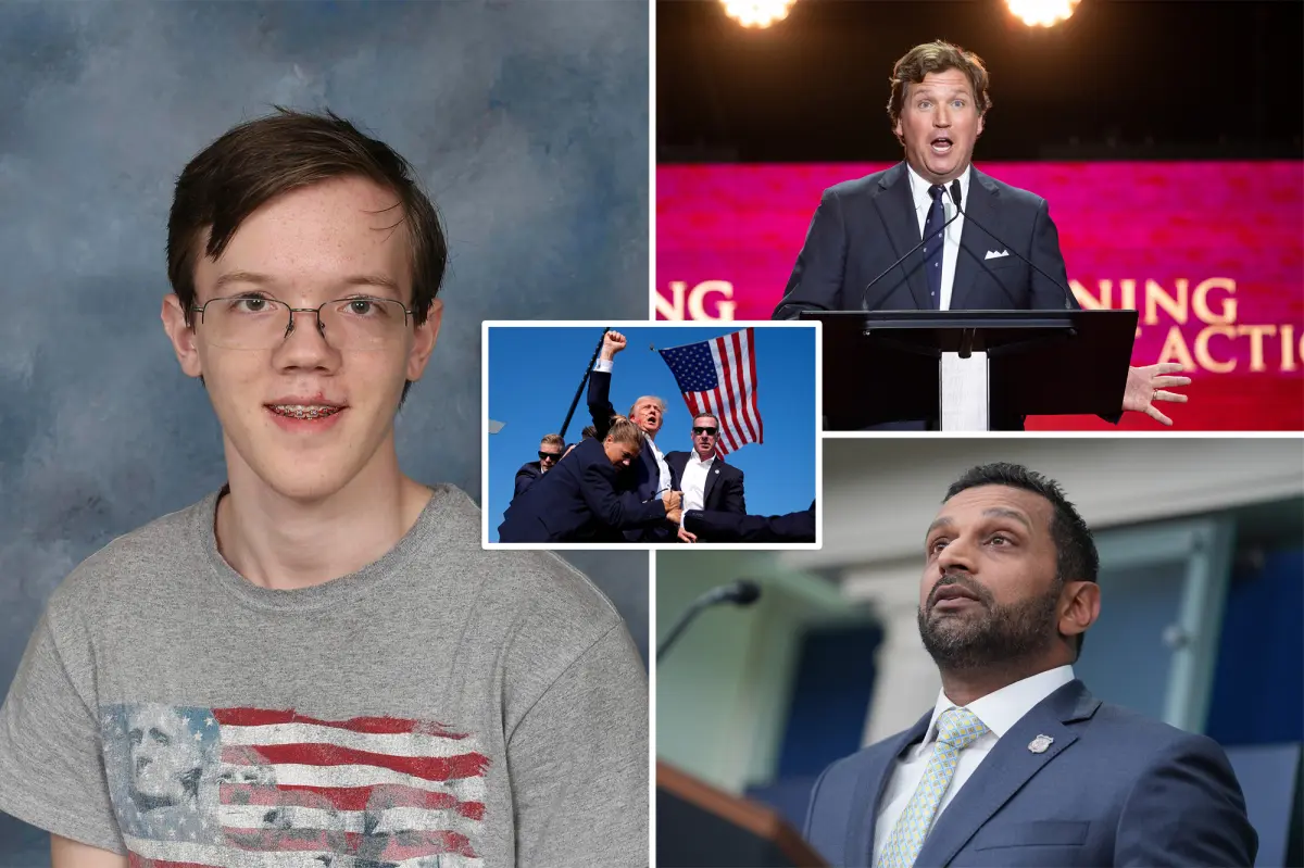 Kash Patel rejects Tucker Carlson's accusations of an FBI cover-up regarding Thomas Crooks.