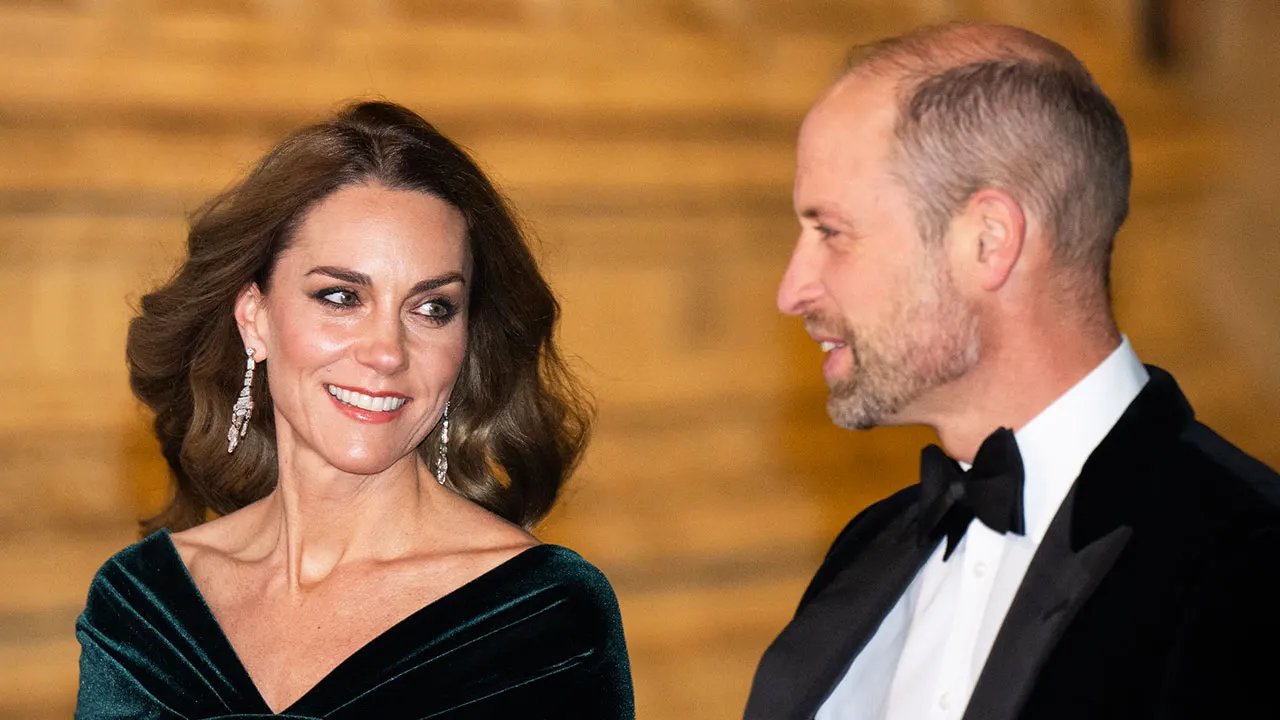 Kate Middleton shares affectionate glances with Prince William at the Royal Variety show