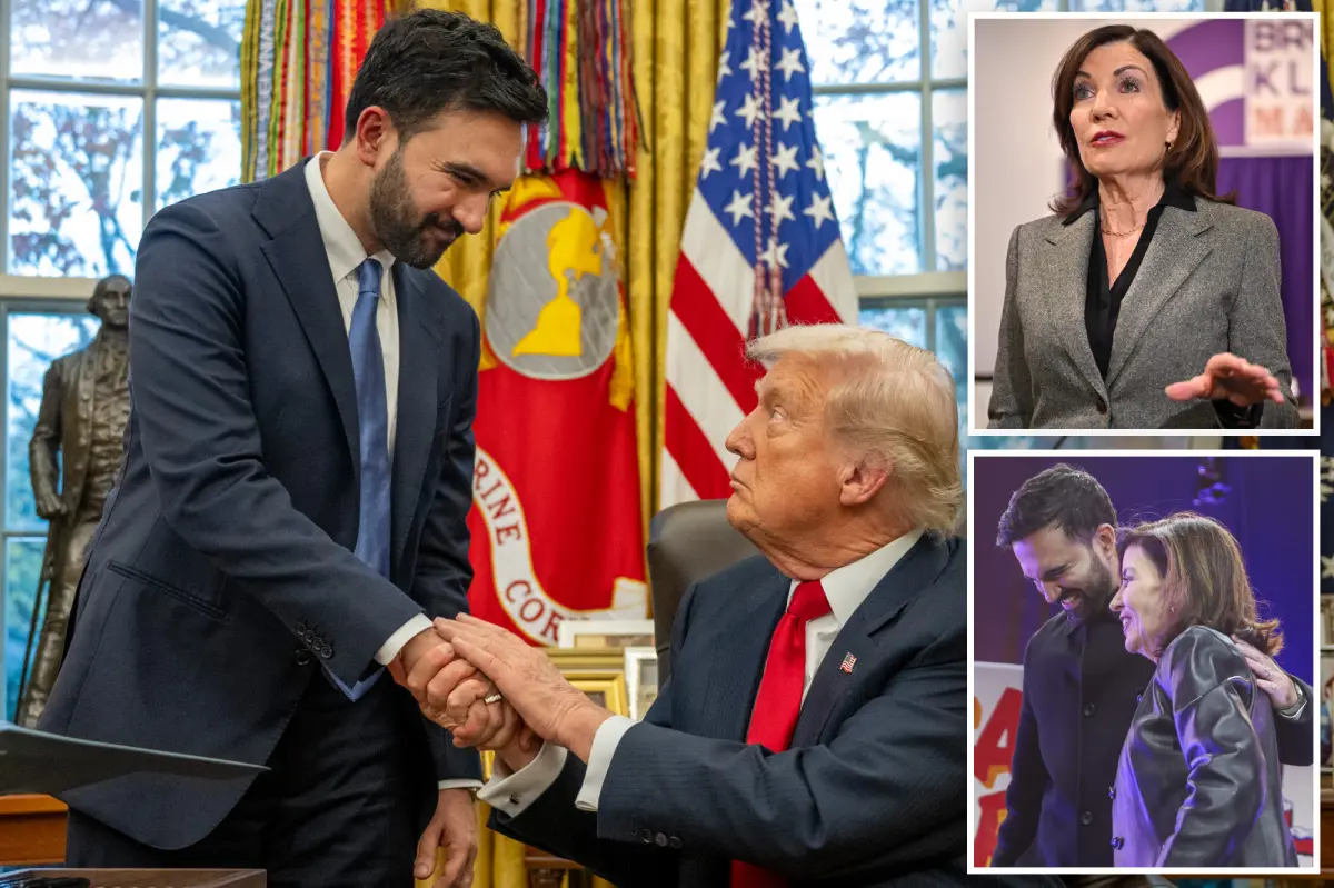 Kathy Hochul highlights the guidance she provided to Zohran Mamdani before the important Trump meeting