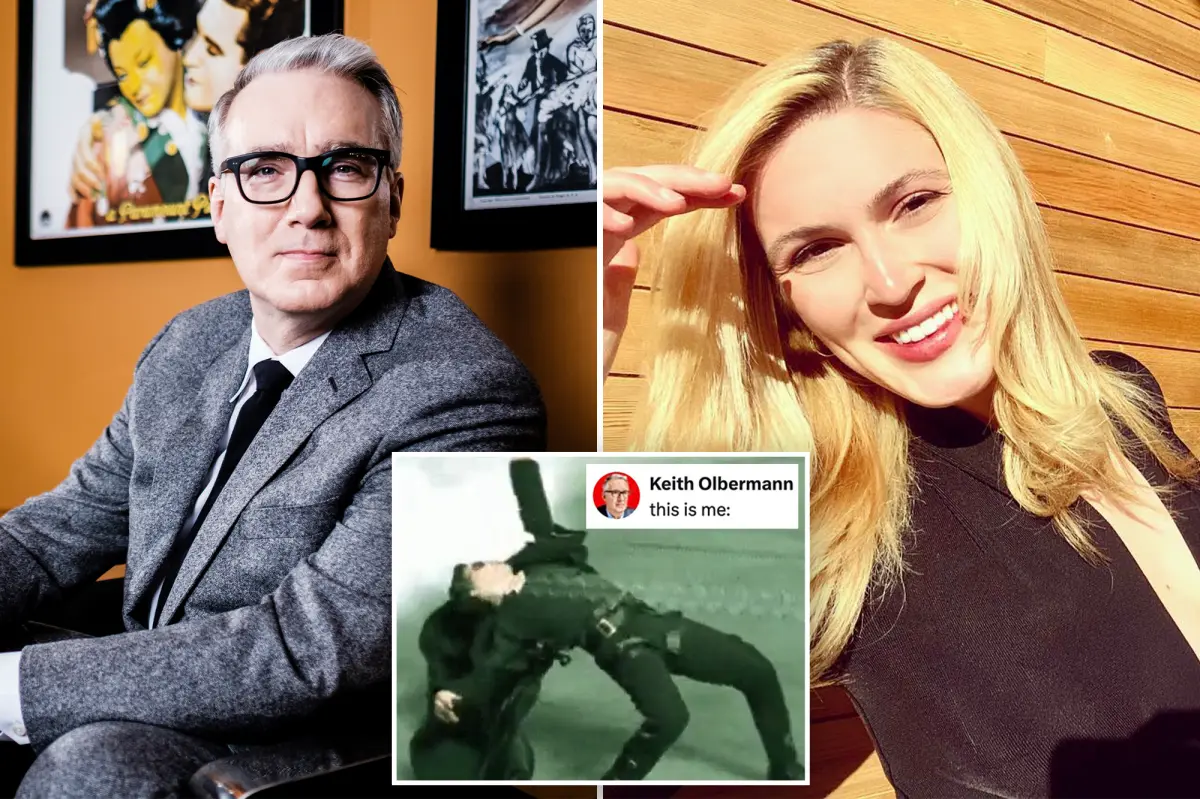 Keith Olbermann claims he avoided trouble while celebrating the recent scandals of his ex-girlfriend Olivia Nuzzi.