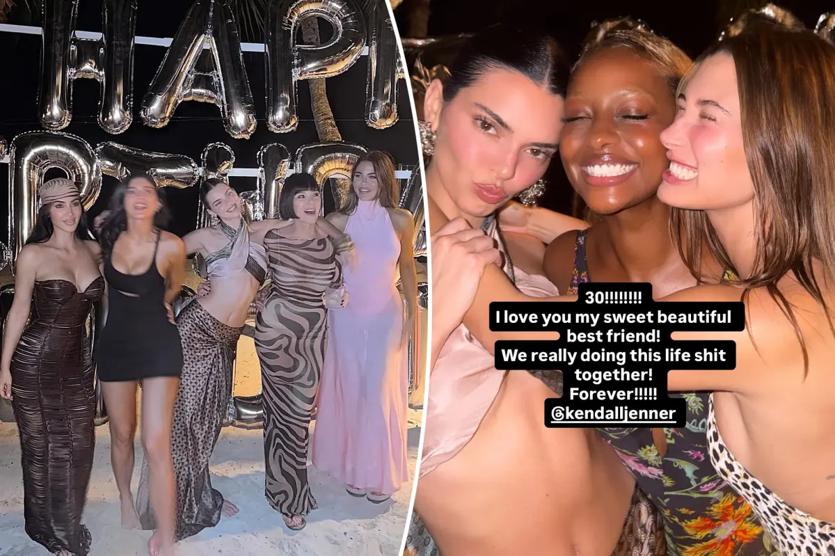 Kendall Jenner's lavish beach party for her 30th birthday