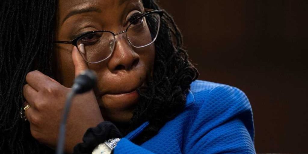 Ketanji Brown Jackson expresses frustration after the Supreme Court pauses Biden judge's ruling in the trans passport situation.