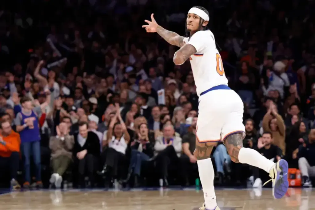 Knicks enjoyed their first real encounter with the Jordan Clarkson experience