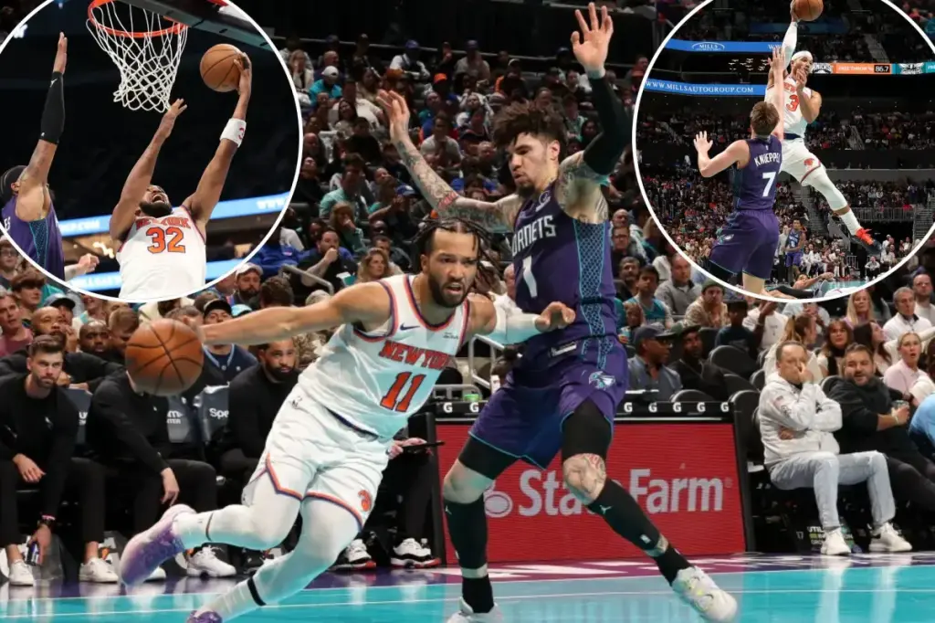 Knicks overpower Hornets to maintain their NBA Cup future