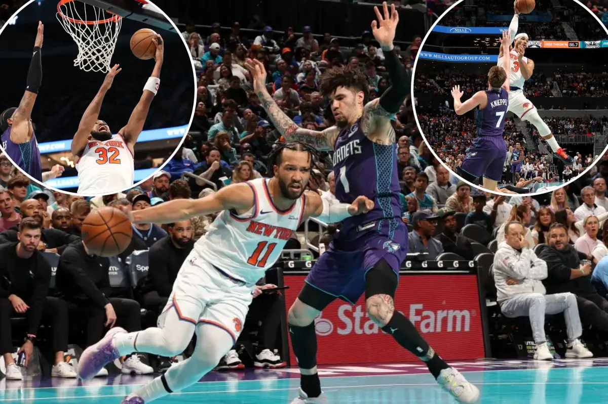 Knicks overpower Hornets to maintain their NBA Cup future