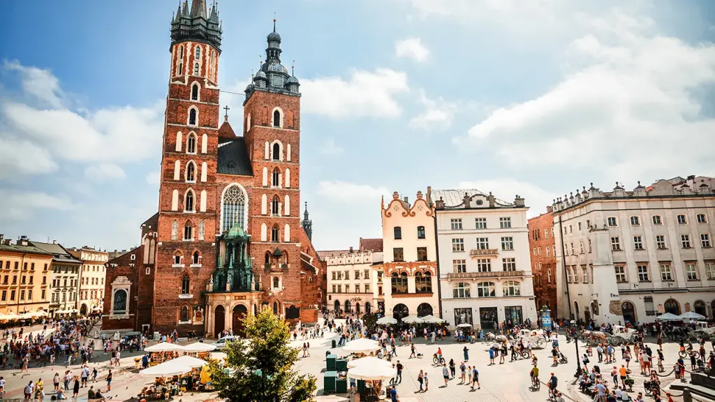Kraków ranks first as the most relaxing city getaway in Europe