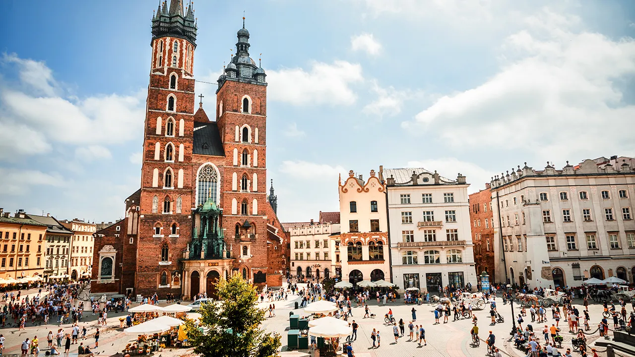 Kraków ranks first as the most relaxing city getaway in Europe