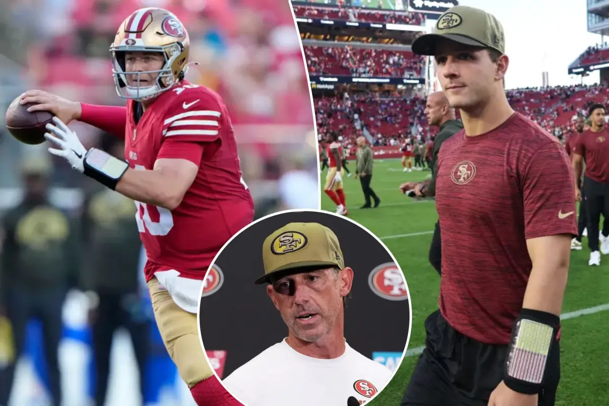 Kyle Shanahan clarifies the Mac Jones-Brock Purdy debate