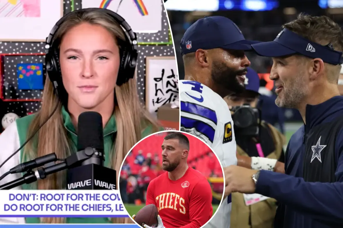 Kylie Kelce criticizes Cowboys before Thanksgiving game against Chiefs