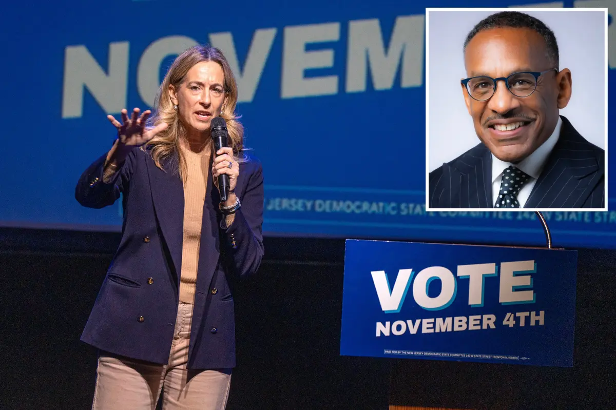 LeRoy Jones acknowledges that 'New Jersey is a battleground state' while campaigning with Mikie Sherrill