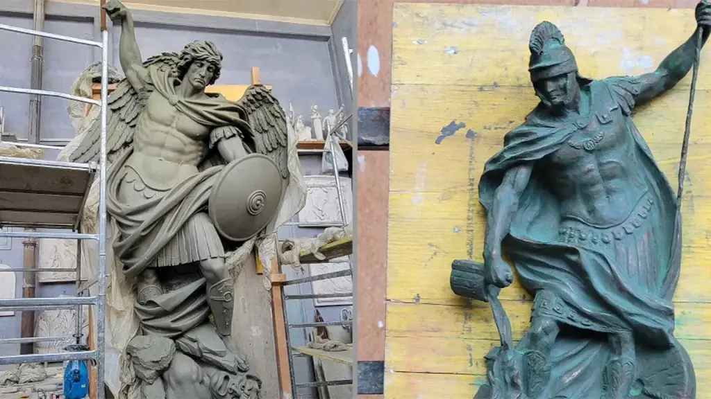 Legal action disputes Catholic statues at Quincy public safety building