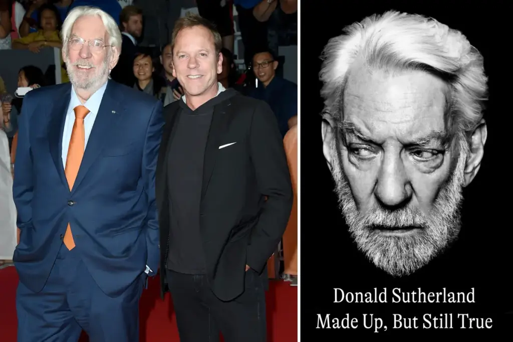 Legal battle underway regarding Donald Sutherland's memoir