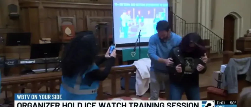 Liberal Women Pretend to Be Undocumented Immigrants and Show Volunteers How to Defy ICE