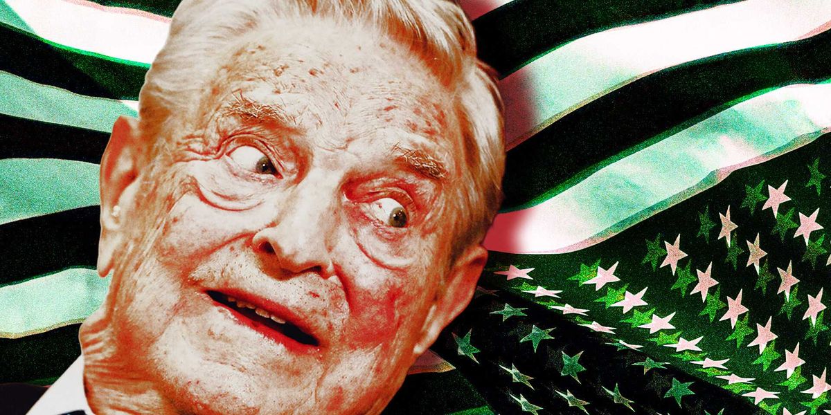 Liz Wheeler alerts students about Soros' plan to destabilize America.