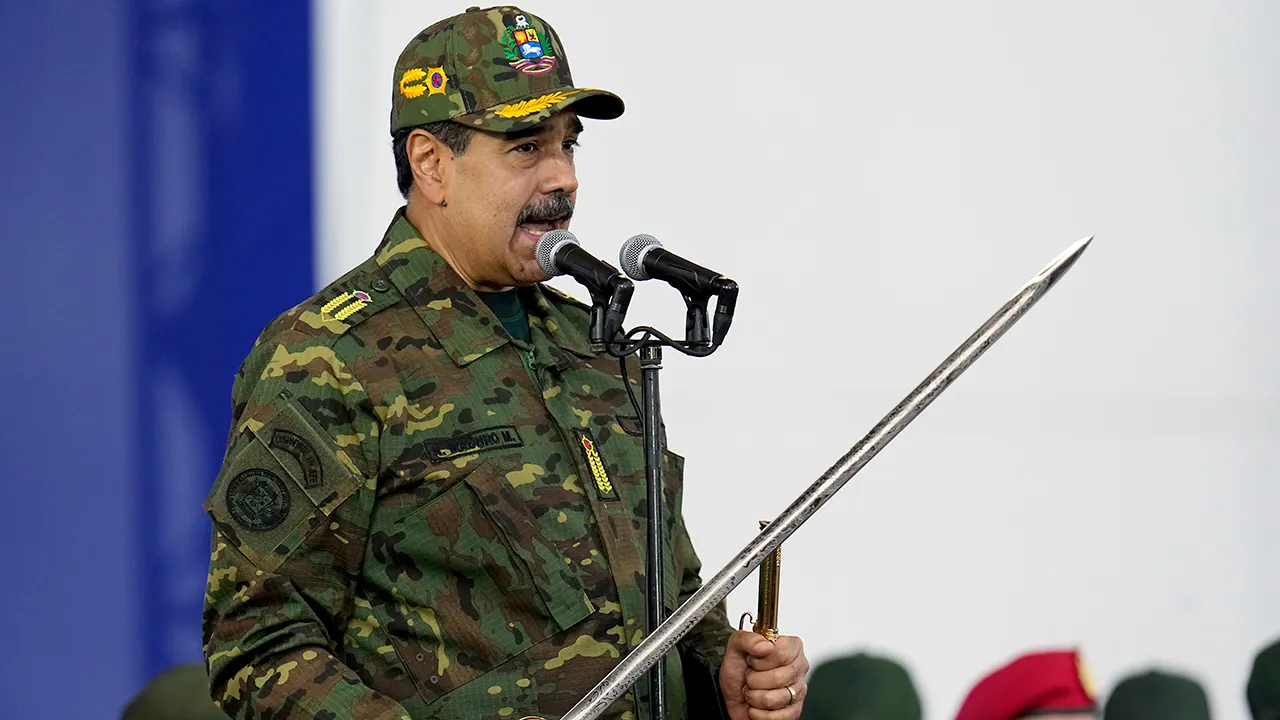 Maduro waves a sword while Trump gives fresh warnings to Venezuela's drug cartels