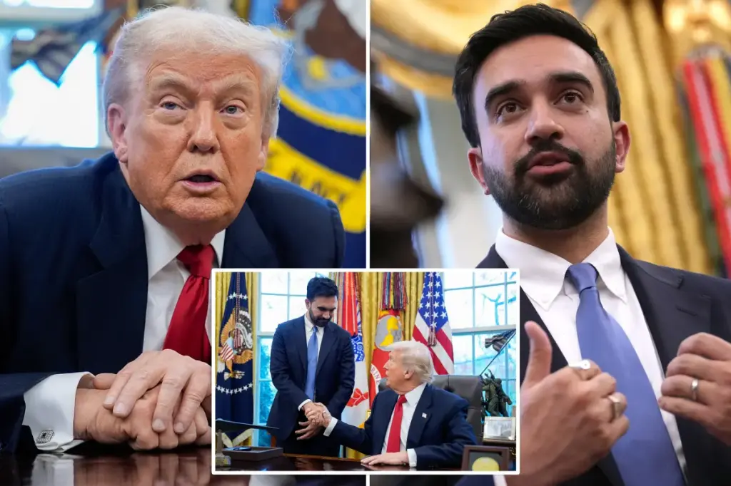 Mamdani, Trump's anticipated clash transforms into a friendly exchange as the president claims the socialist will enhance NYC 'more than ever before'