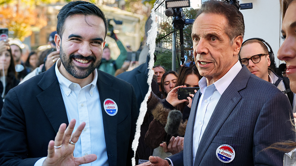 Mamdani and Cuomo, candidates for NYC mayor, vote on Election Day
