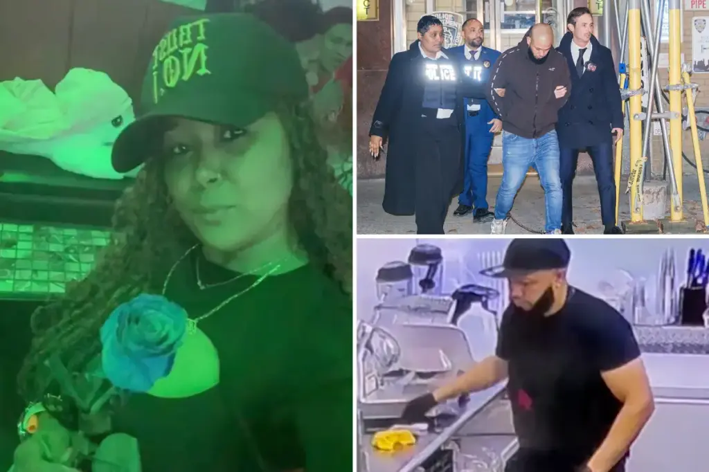 Man in New York City charged with stabbing his former girlfriend captured on video prior to the incident