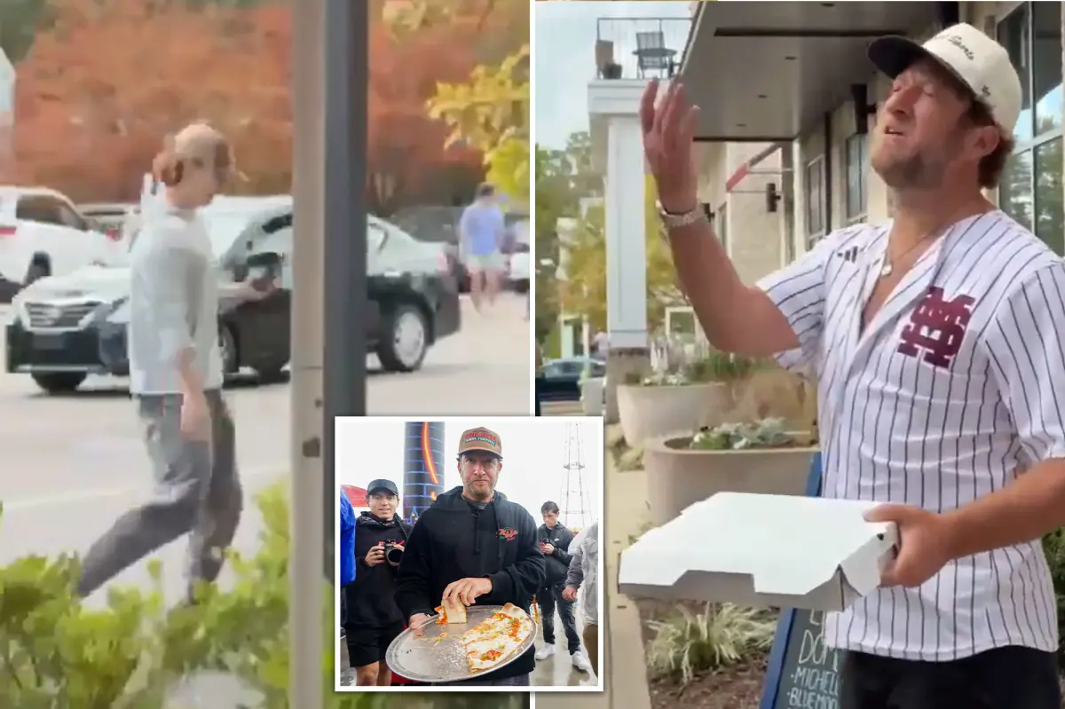 Man throws antisemitic remark at Dave Portnoy during pizza review