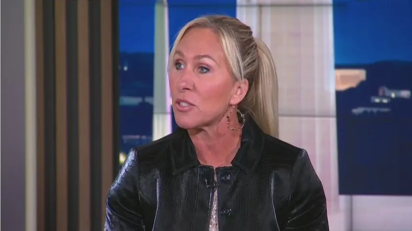 Marjorie Taylor Greene dismisses speculation about a 2028 campaign