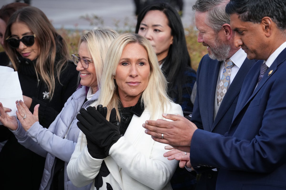 Marjorie Taylor Greene will be eligible for a congressional pension just days after she leaves her position.