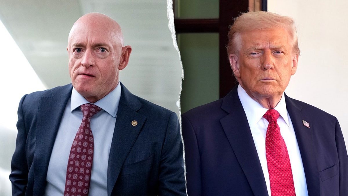 Mark Kelly references Charlie Kirk's assassination in response to Trump's comments on sedition