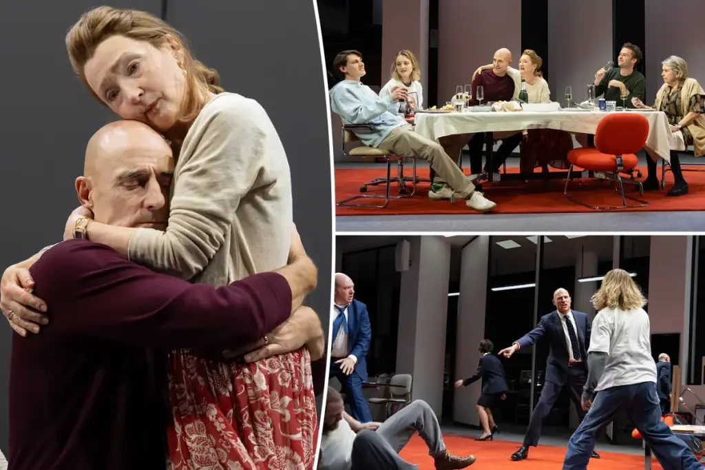 Mark Strong and Lesley Manville deliver a powerful performance in an intense Broadway tragedy