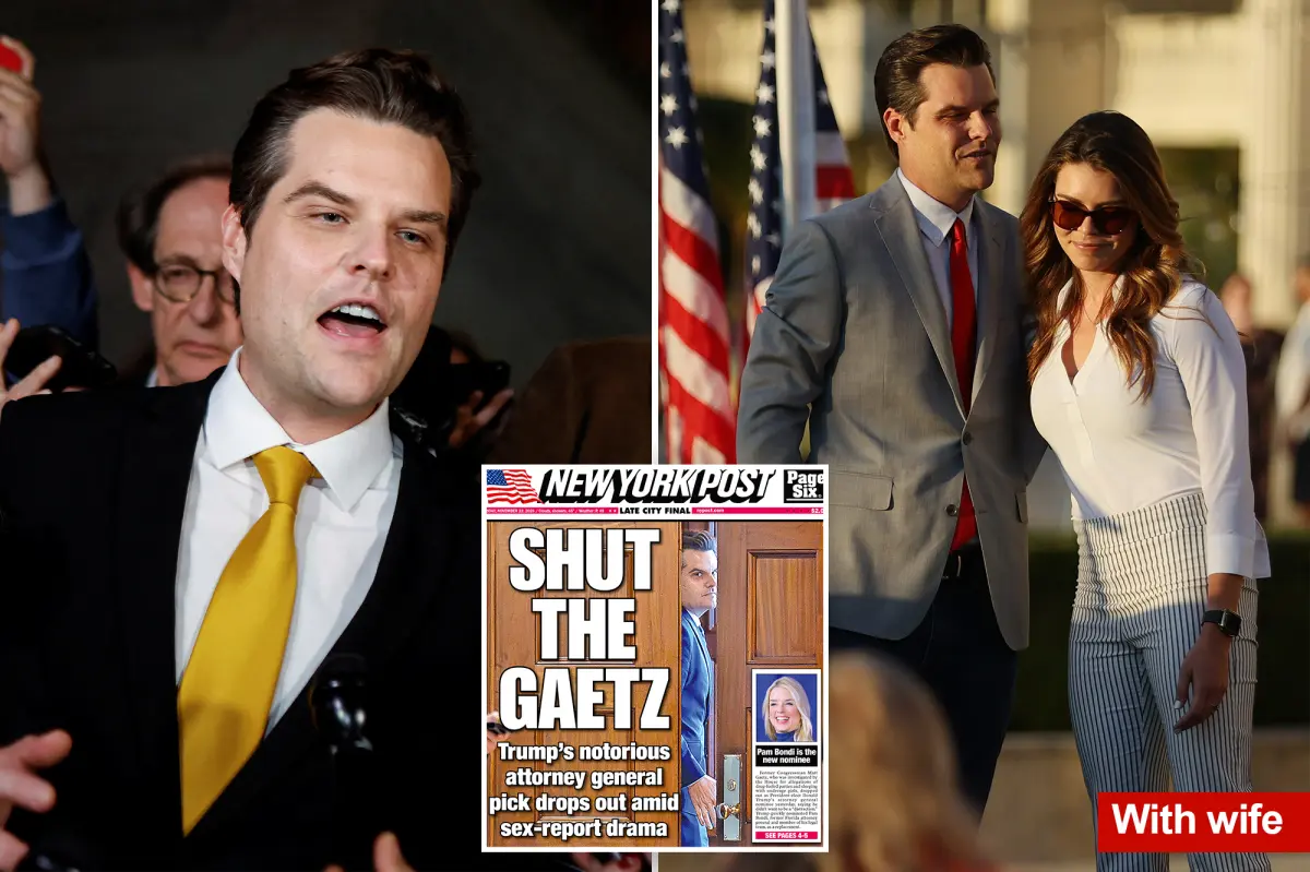 Matt Gaetz's teenage sex case involved the minor turning to sex work to afford braces, according to reports.