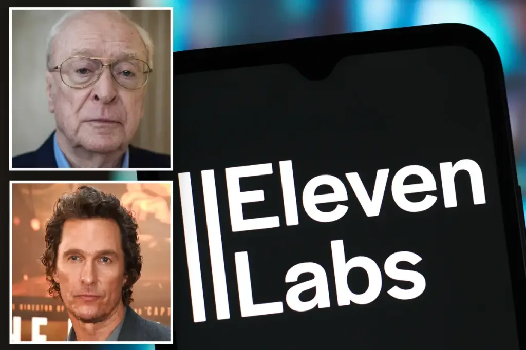 Matthew McConaughey and Michael Caine to collaborate with ElevenLabs for AI voice cloning