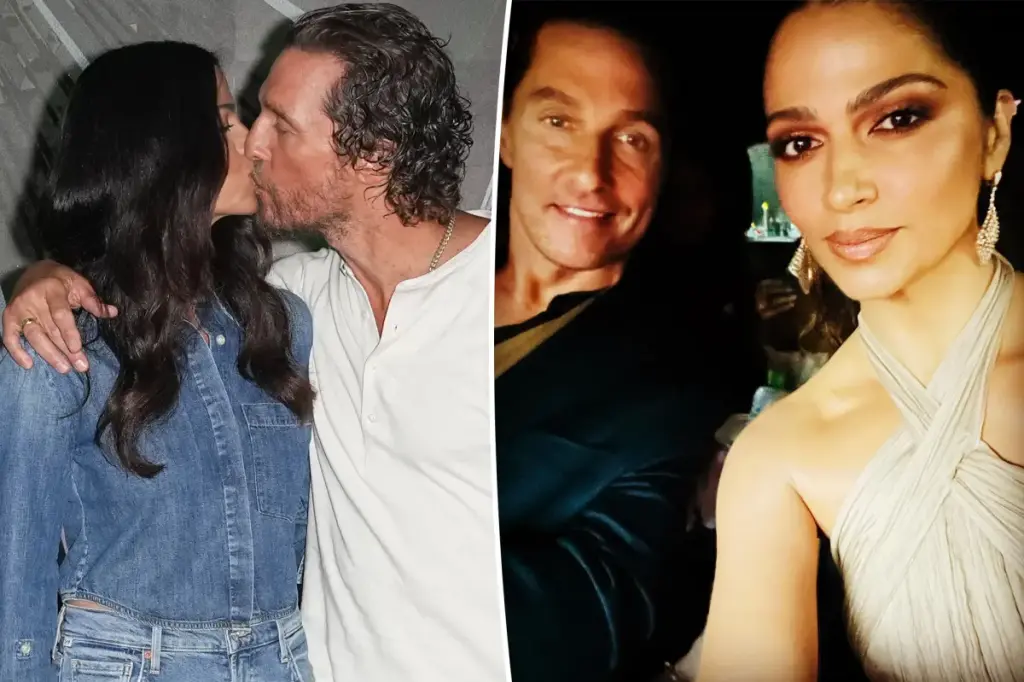 Matthew McConaughey shares the story of the 'wet dream' that brought him to Camila Alves.