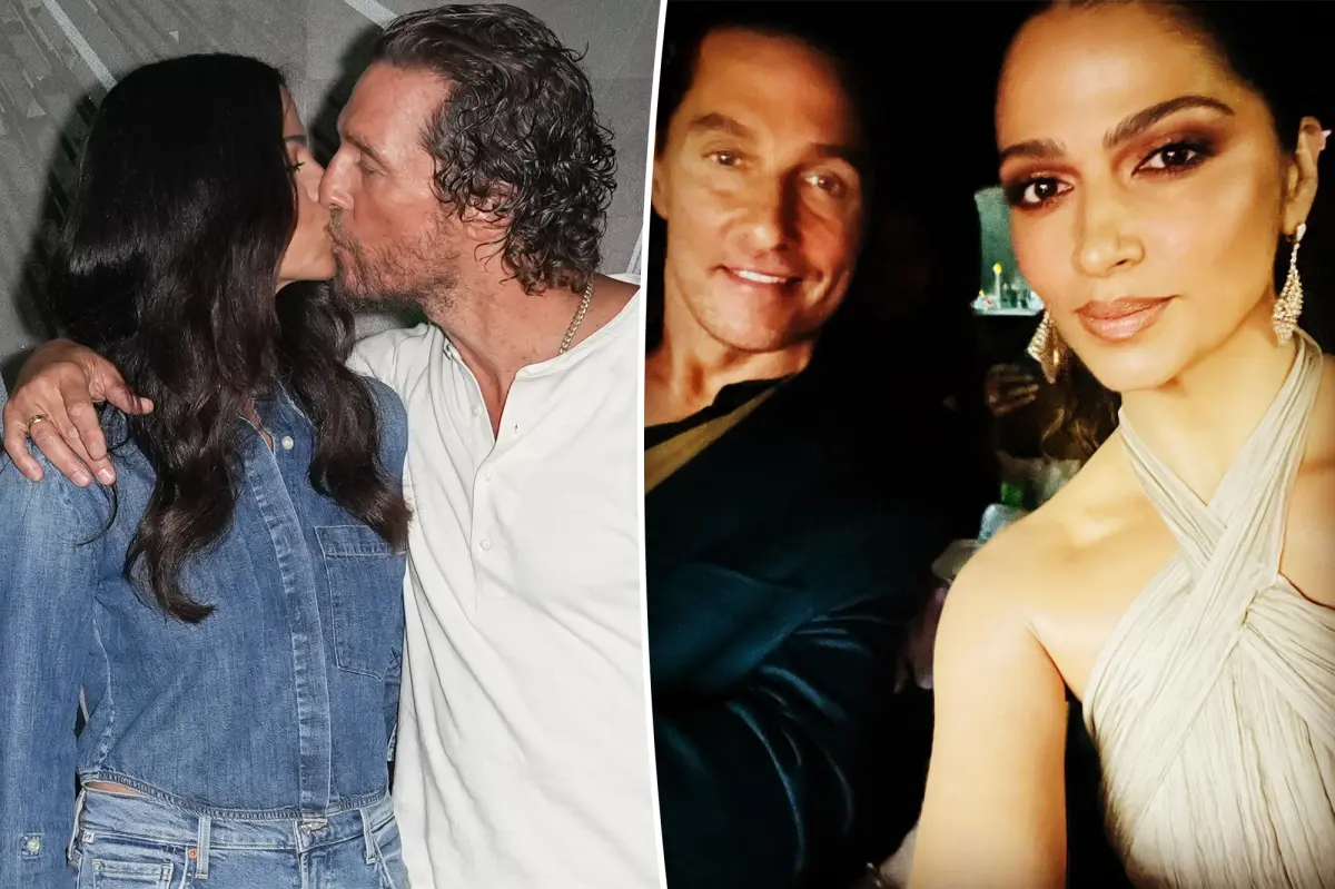 Matthew McConaughey shares the story of the 'wet dream' that brought him to Camila Alves.