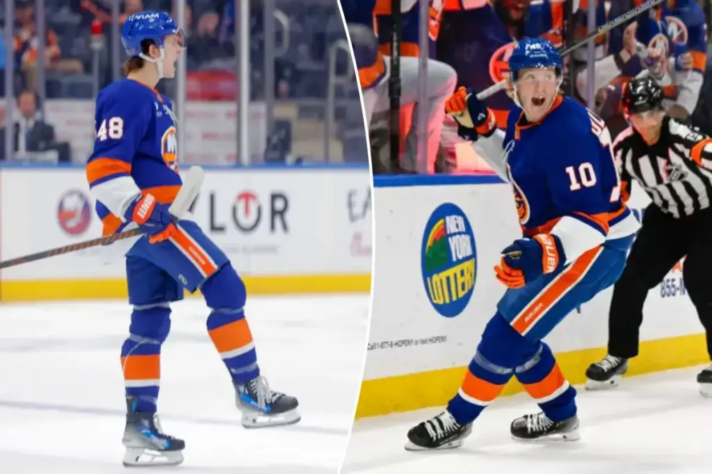 Matthew Schaefer's last-minute goal leads Islanders to victory over Blue Jackets