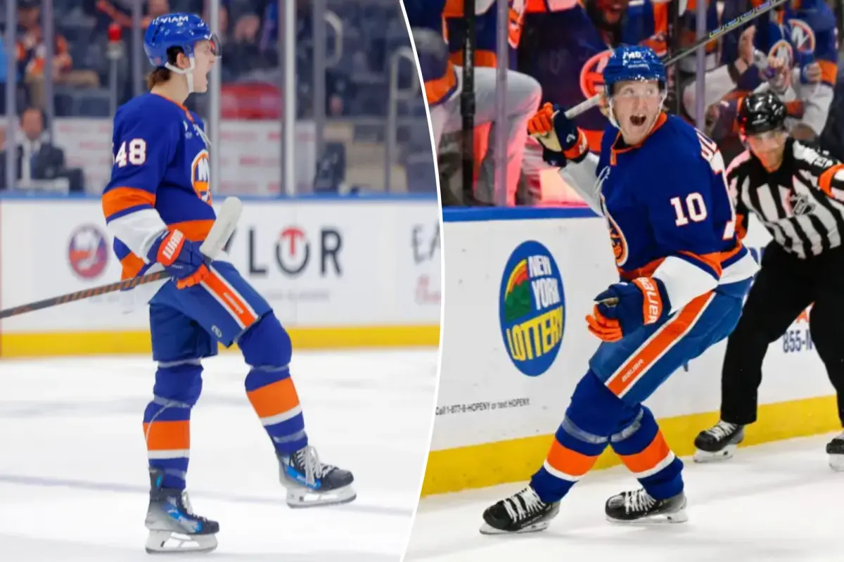 Matthew Schaefer's last-minute goal leads Islanders to victory over Blue Jackets