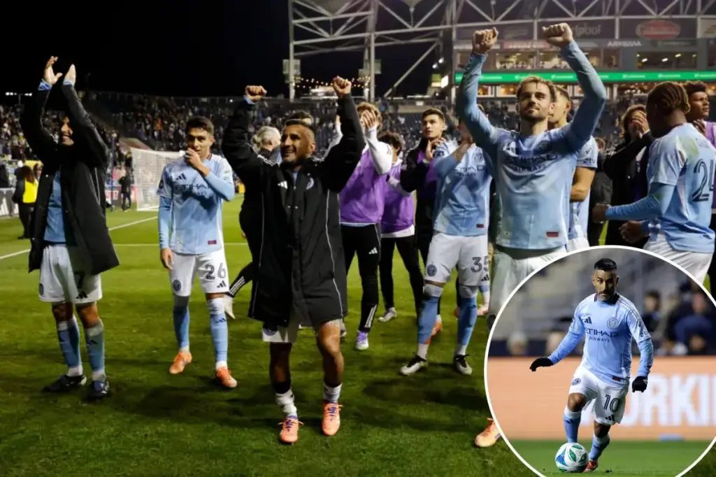 Maxi Moralez's goal secures NYCFC a spot in the Eastern final