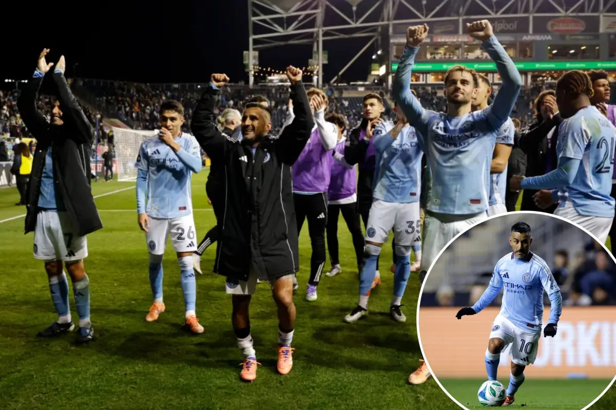 Maxi Moralez's goal secures NYCFC a spot in the Eastern final