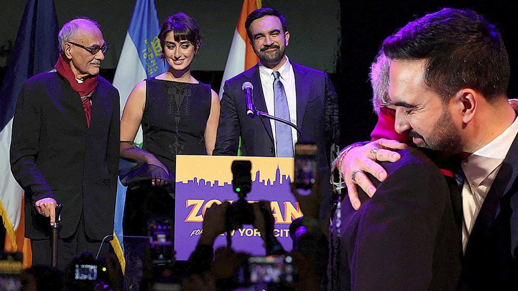 Mayor-elect Mamandi's father states he will stay away from his son's administration.