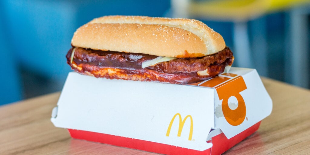 McDonald's Executive Excites Bitcoin Enthusiasts with McRib Comeback